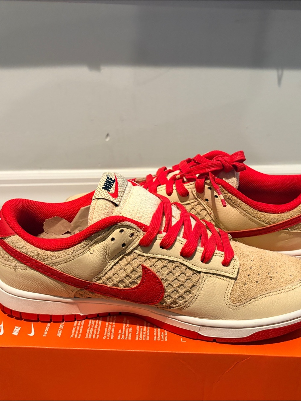 Nike Dunk Low "Strawberry Waffle”